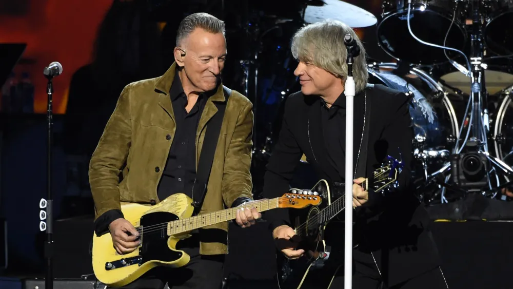 Bon Jovi received the MusiCares Person of the Year Award.