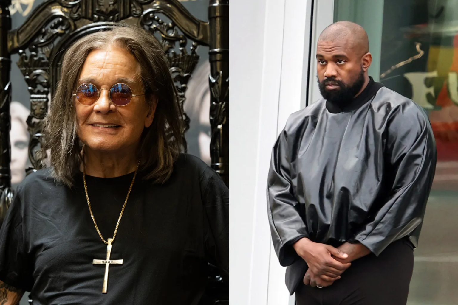 Ozzy Osbourne turned to social media to publicly accuse Kanye West, accusing him of using a sample without permission.