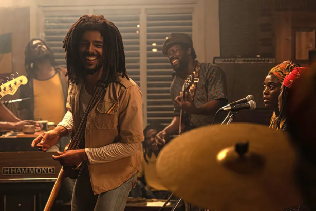 Bob Marley: One Love, starring Kingsley Ben-Adir as the renowned reggae legend, makes a record $46.2 million debut.