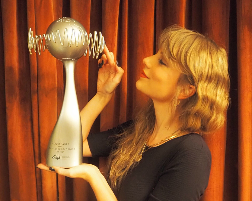 Taylor Swift has once again cemented her status as the IFPI Global Recording Artist of the Year.